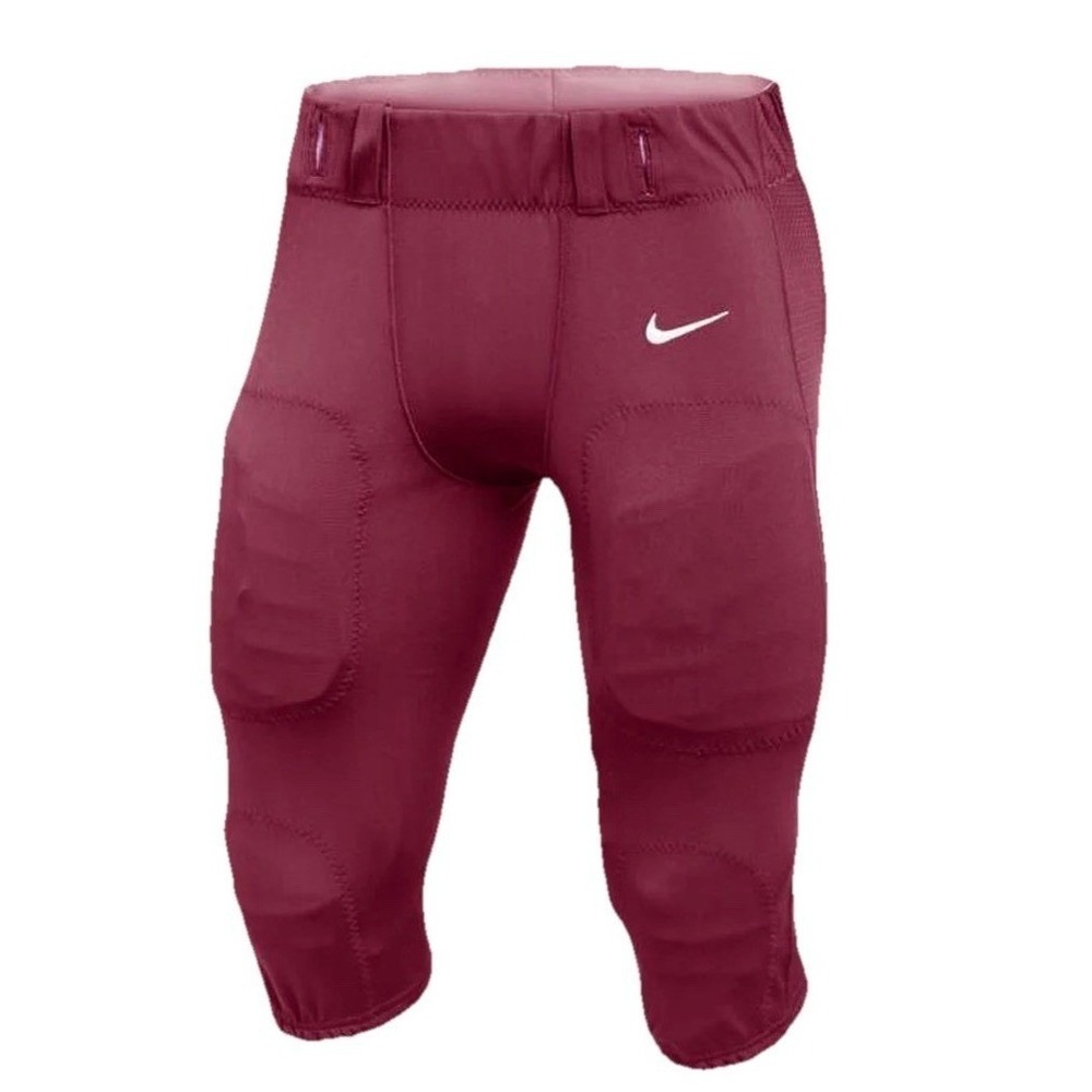 Nike Men's Stock Alpha Varsity Football Pant Wine Size XL New